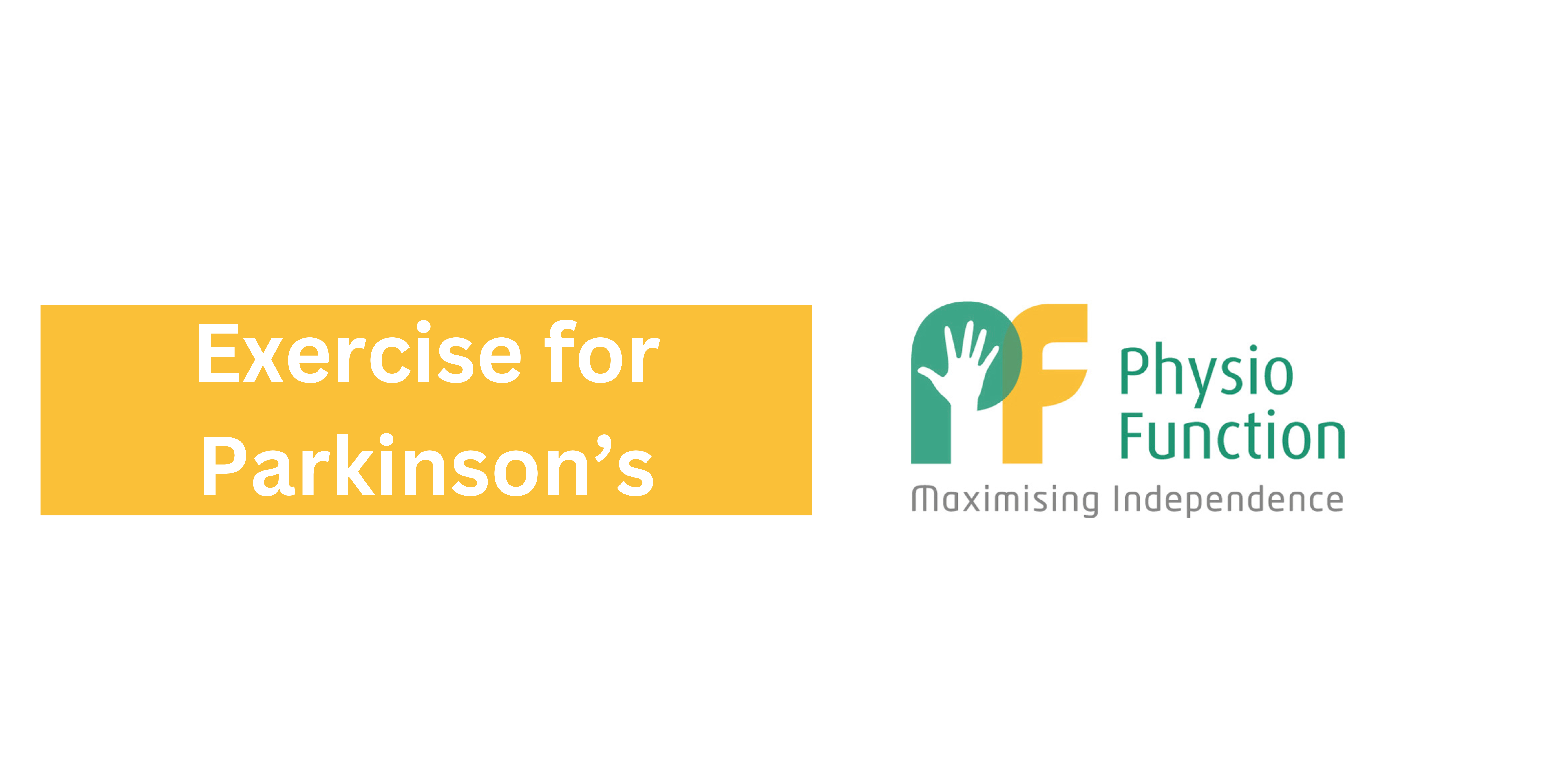 Exercise for Parkinson’s  banner